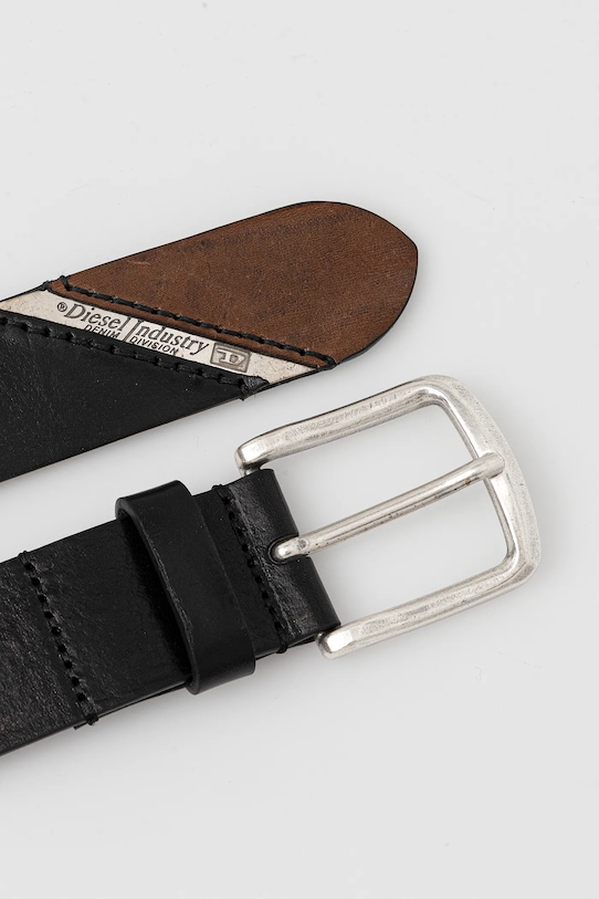 Diesel cintura skórzany B.LINE.PR080 nero SS18