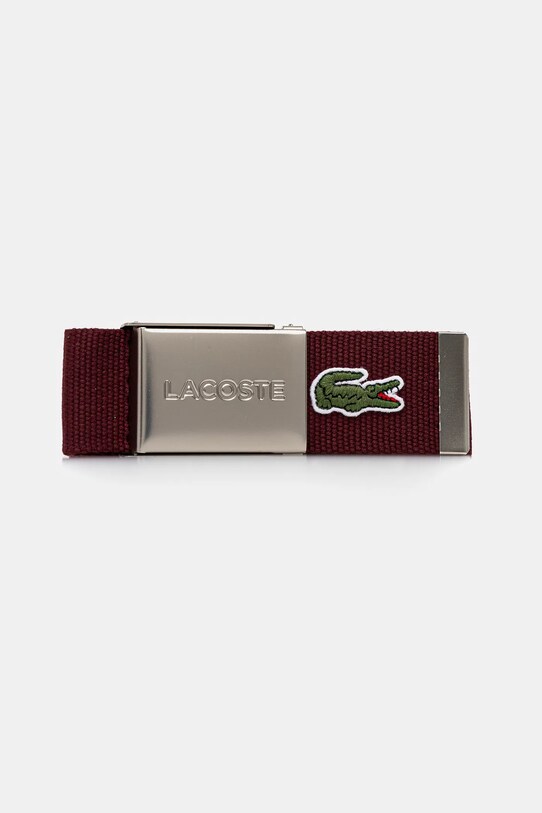 Lacoste curea burgundia RC2012
