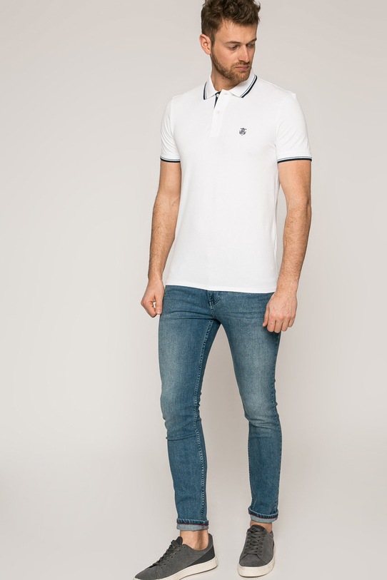 Selected Homme - Pánske tričko 16062542 biela AA00