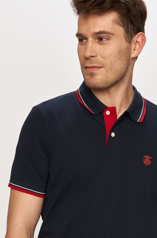 Selected Homme - Polo granatowy 16062542
