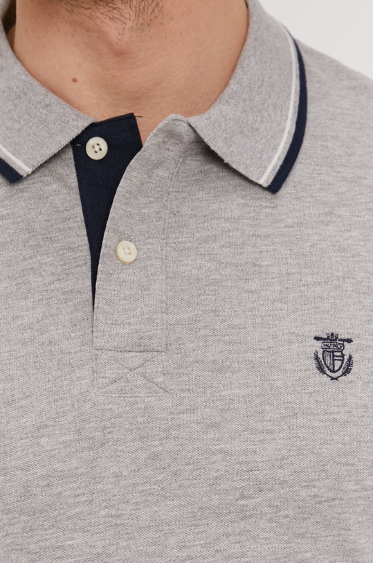 Selected Homme - Polo tričko 16062542 šedá