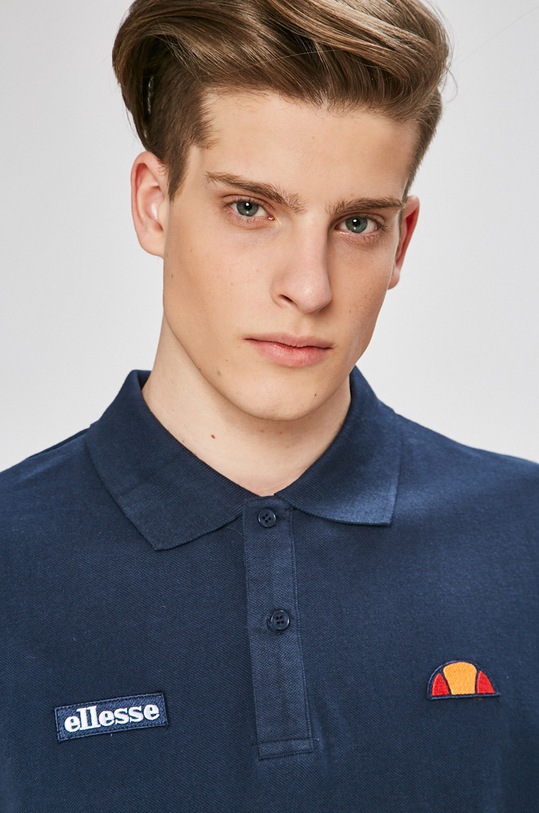 Ellesse - tricou Polo uni bleumarin shs04475