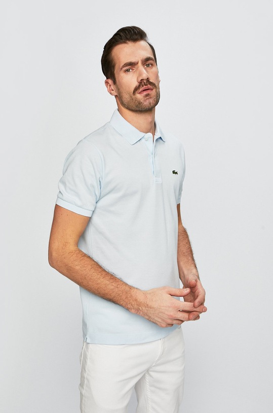 Lacoste polo shirt cotton blue L1212..