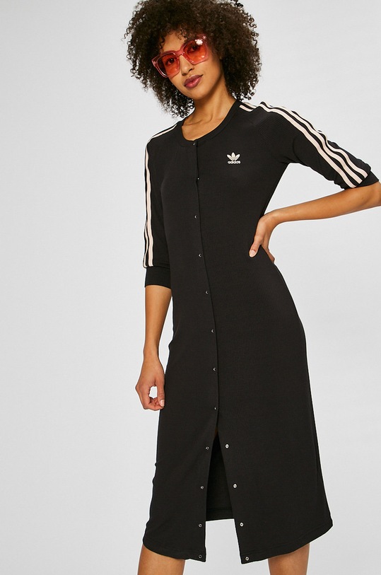 adidas Originals - Рокля DN9103 черен DN9103