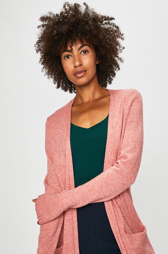 Vila Kardigan różowy 14042770