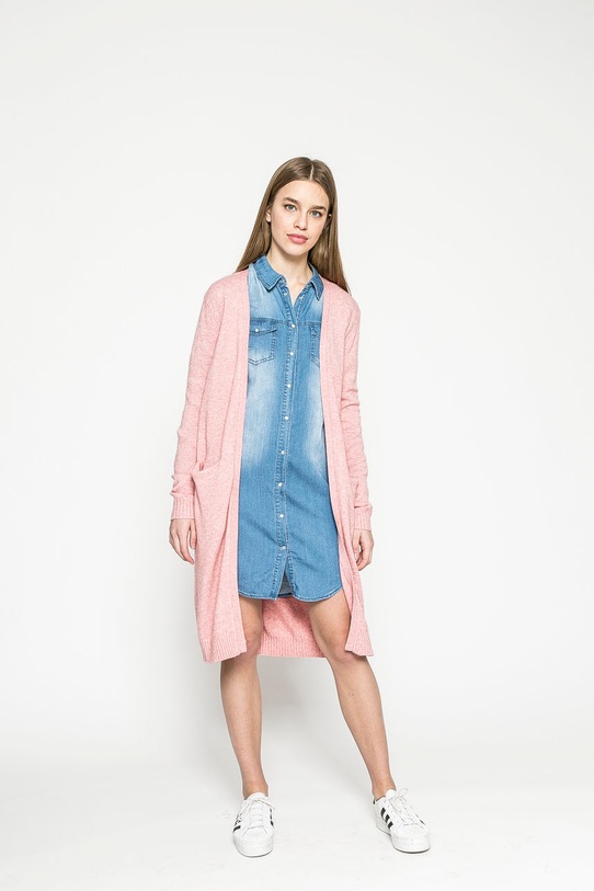 Vila Kardigan 14042770 różowy AA00