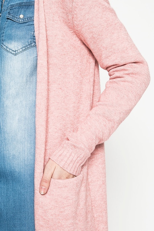 Vila Kardigan różowy 14042770