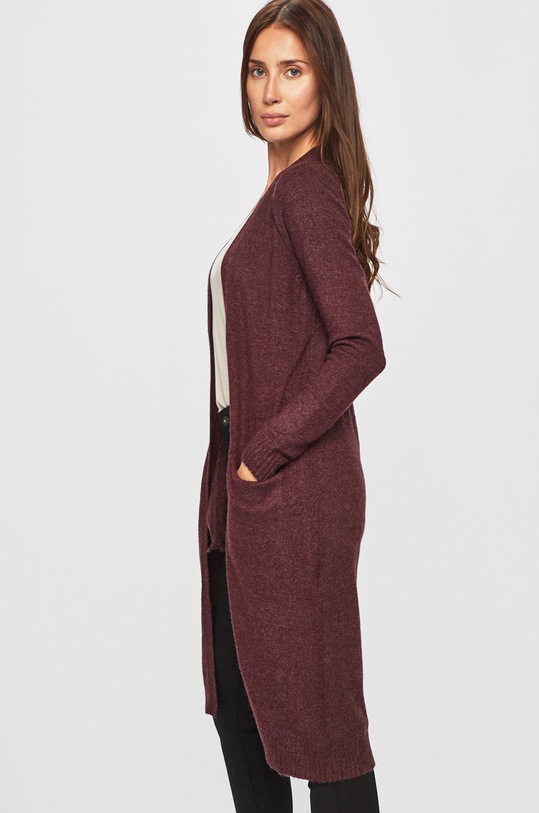 Vila Kardigan bordowy 14042770