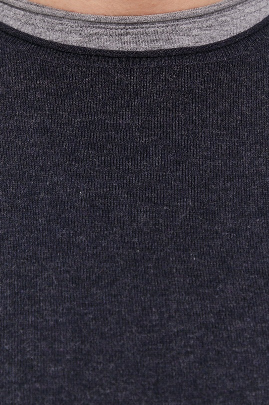 Selected Homme - Sweter 16047649 granatowy