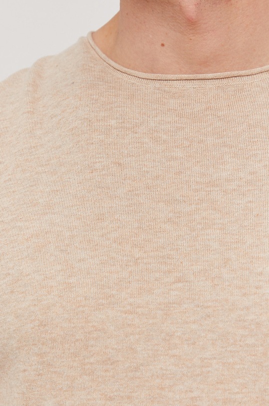 Selected Homme - Sweter 16047649 beżowy