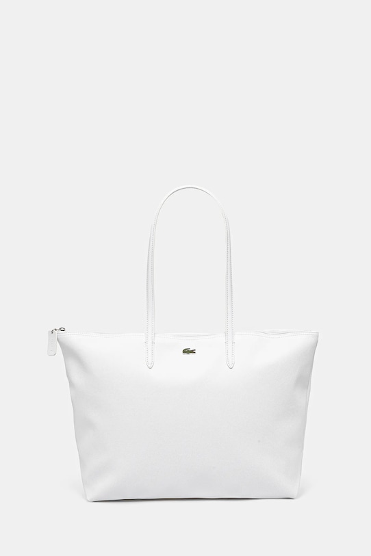 Torba Lacoste bez uzorka bijela NF1888PO