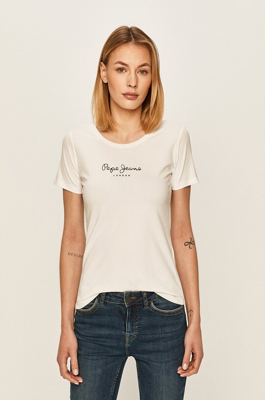 Pepe Jeans - Топ білий PL502711