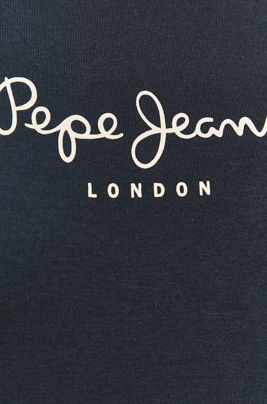 Pepe Jeans - Тениска New Virginia PL502711 тъмносин