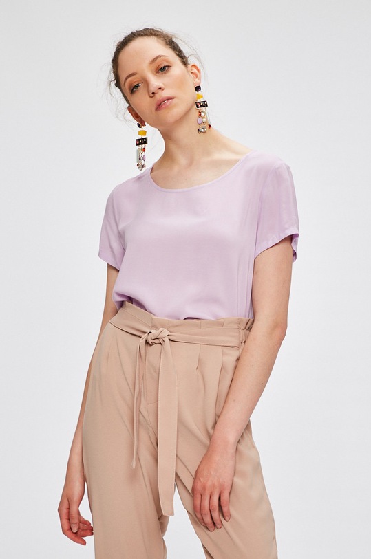 Only - Top First okrągły fioletowy 15133014