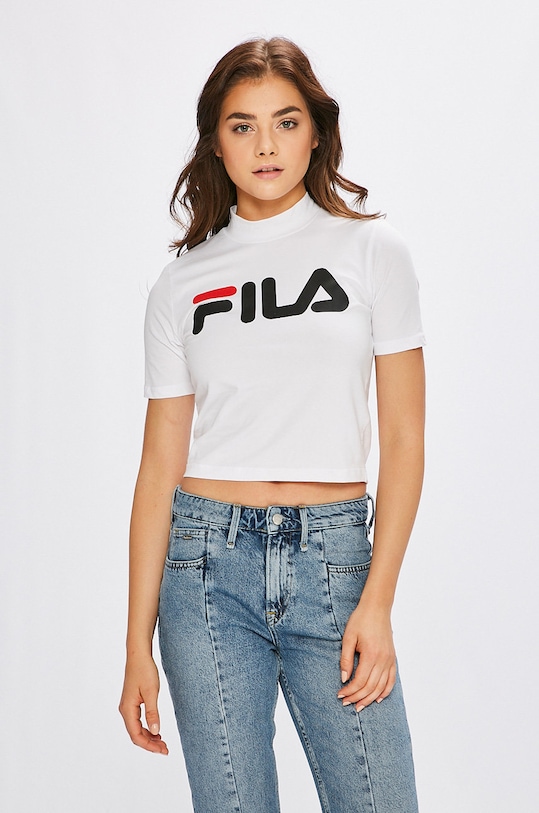 Fila - Топ з еластаном білий 681267.M67