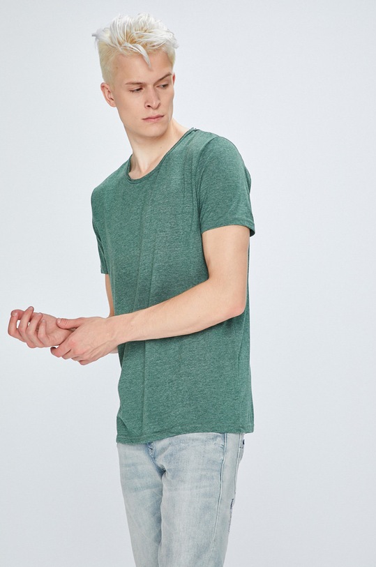 Review - Tricou melanj verde 10745302889.