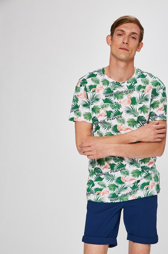 Review - T-shirt pamut fehér 10745303504.