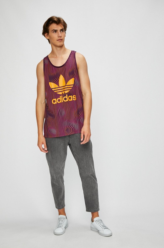 adidas Originals - Тениска DU0985 DU0985 виолетов SS18
