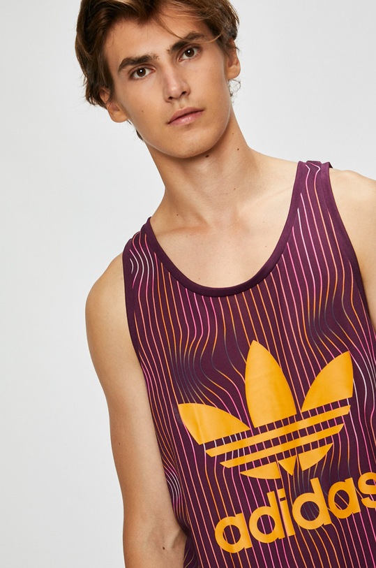 adidas Originals - Тениска DU0985 DU0985 виолетов