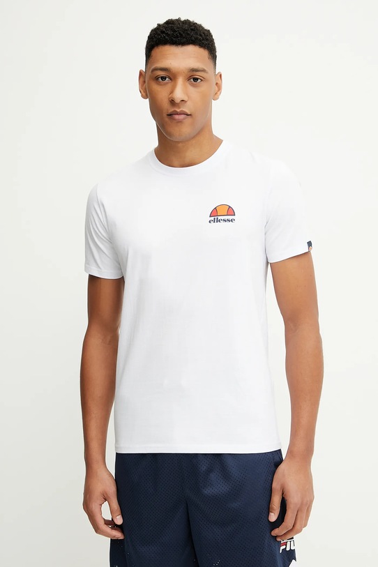 Ellesse - Pánske tričko melanž biela shs04548