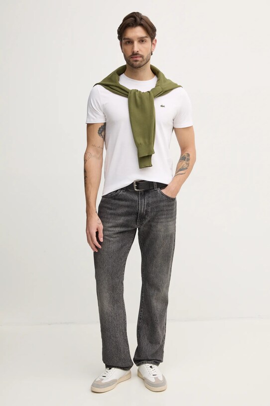 Lacoste Pima Cotton T-Shirt White TH6709 white SS25