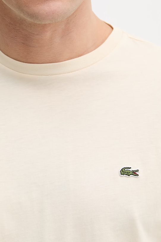 Lacoste pasek TH6709 beżowy