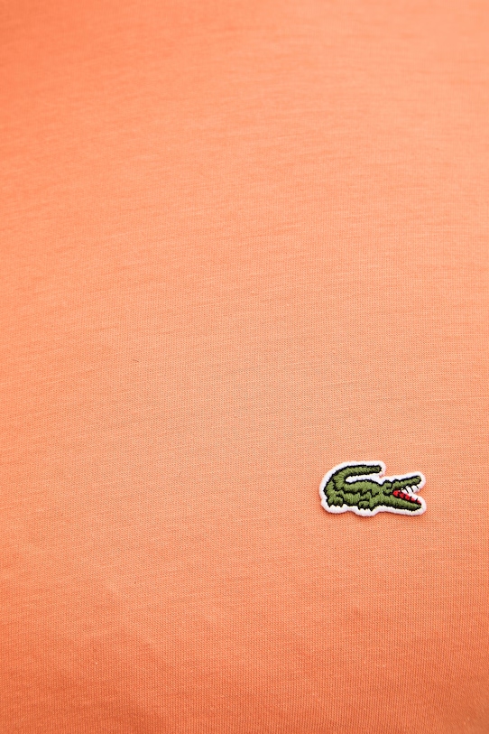 Lacoste tričko pánske bavlnené TH6709 oranžová