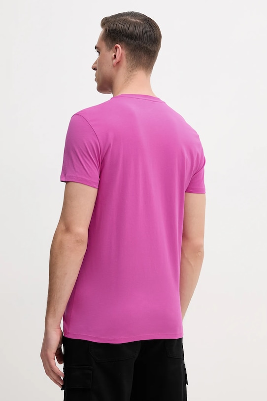 Îmbrăcăminte Lacoste tricou din bumbac TH6709 roz