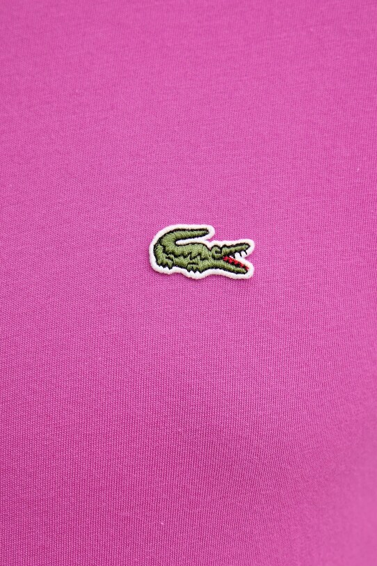 Lacoste tricou din bumbac TH6709 roz