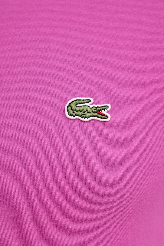 Lacoste tricou din bumbac TH6709 roz