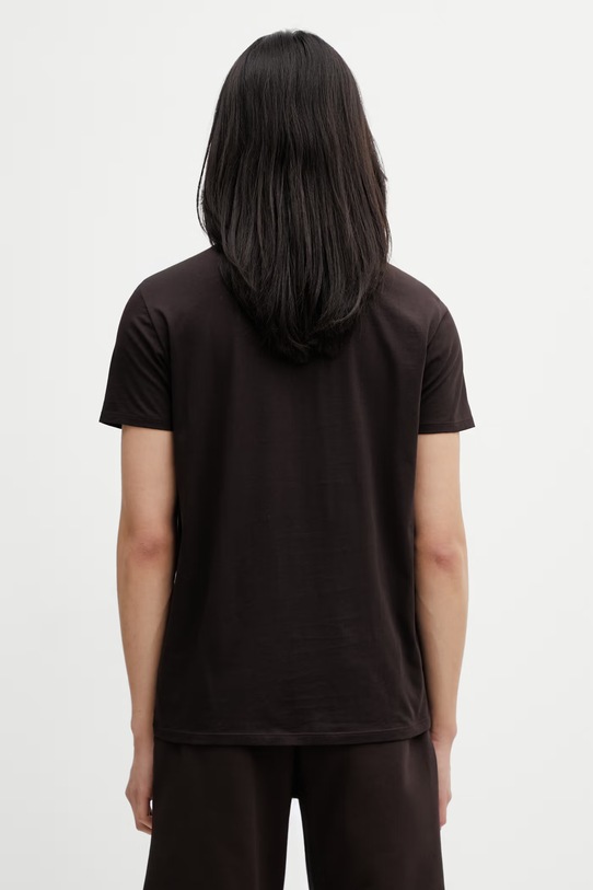 Дрехи Lacoste тениска от памук мъжка TH6709 кафяв