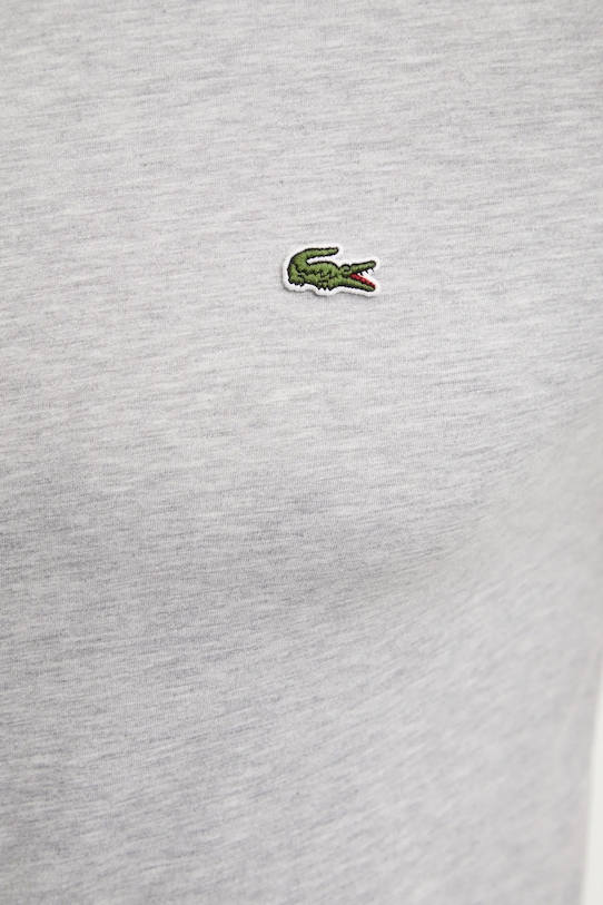 Lacoste pamut póló TH6709 szürke