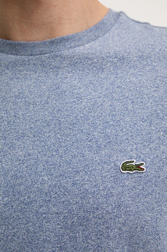 Lacoste tricou din bumbac TH6709 albastru