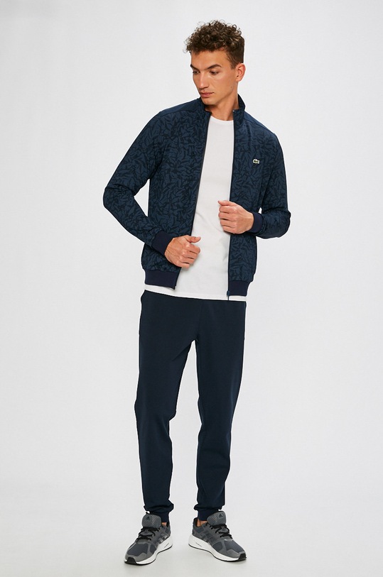 Βαμβακερό μπλουζάκι Lacoste TH6709 λευκό AW25