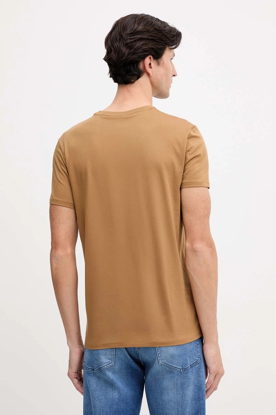 Odzież Lacoste t-shirt bawełniany TH6710 zielony