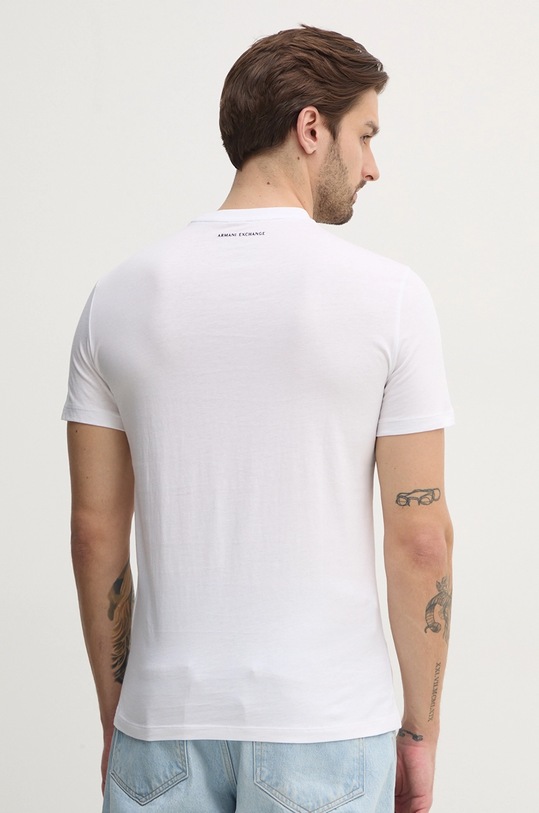 Одежда Хлопковая футболка Armani Exchange 8NZTCK.Z8H4Z белый