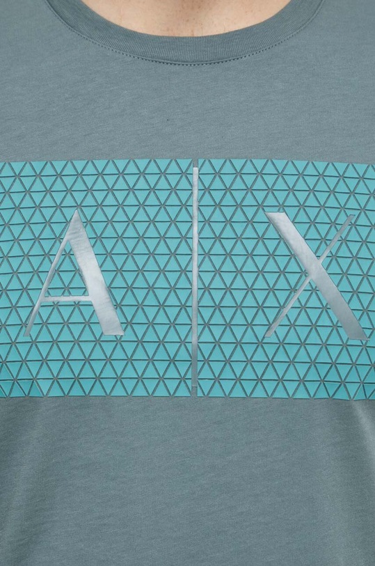 Armani Exchange t-shirt bawełniany 8NZTCK.Z8H4Z zielony