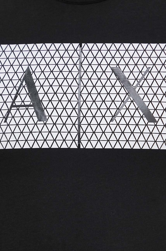 Bavlnené tričko Armani Exchange 8NZTCK.Z8H4Z čierna