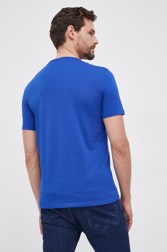 Odzież Armani Exchange t-shirt bawełniany 8NZTCK.Z8H4Z niebieski
