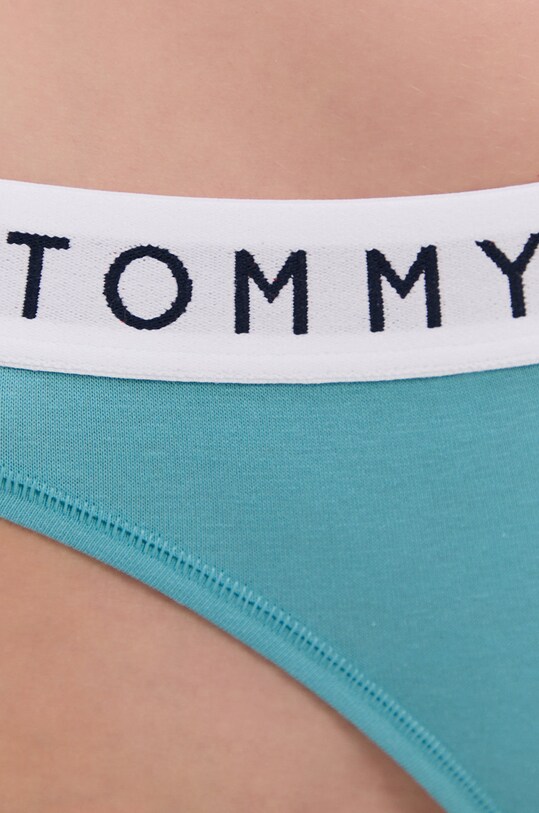 Tommy Hilfiger - Nohavičky tyrkysová UW0UW01566
