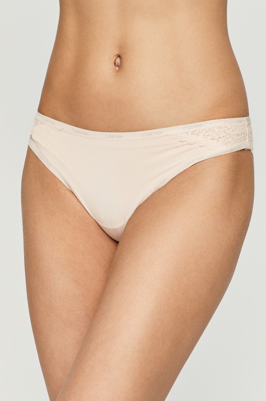 Brazílske nohavičky Calvin Klein Underwear nohavičky ružová 000QF5152E