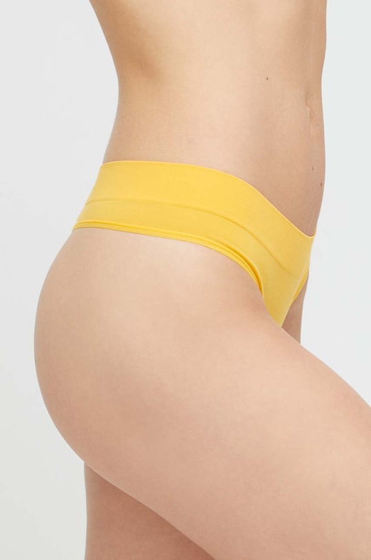 Dkny stringi DK5016 żółty AA00