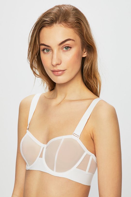 Σουτιέν Dkny ύφασμα λευκό DK4939