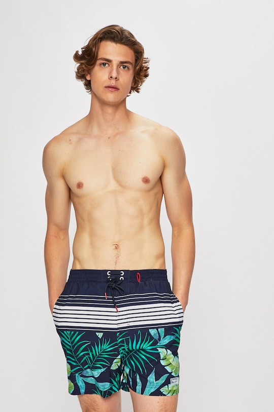 Pepe Jeans - Fürdőnadrág Lerez PMB10219 sötétkék SS19