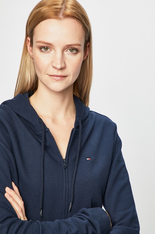 Tommy Hilfiger - Bluza UW0UW00582 nadruk granatowy UW0UW00582