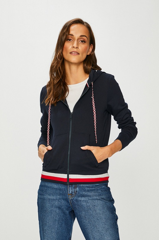 Tommy Hilfiger - Mikina s kapucňou tmavomodrá WW0WW23872