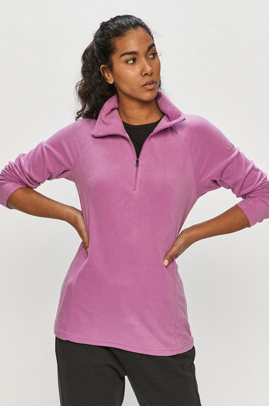 Спортивная кофта Columbia Glacial IV без капюшона фиолетовой 1802201