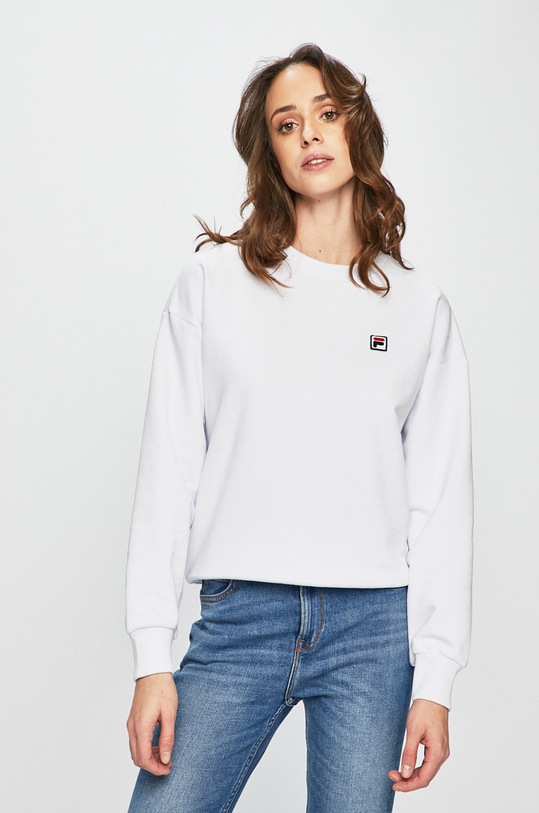 Fila - Mikina nášivka biela 687044