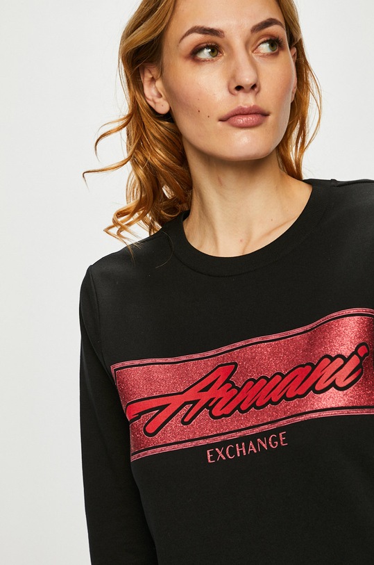 Armani Exchange - Mikina čierna 3GYM92.YJZ6Z