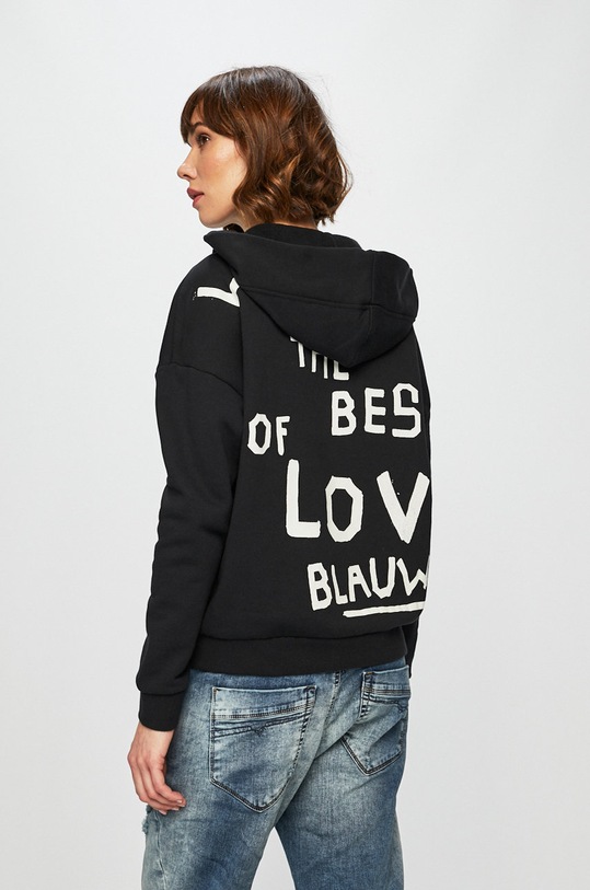 Scotch & Soda - Mikina s kapucňou čierna 150085